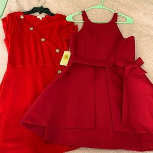 Red Taffeta dress plus bonus dress! Gianni Bini